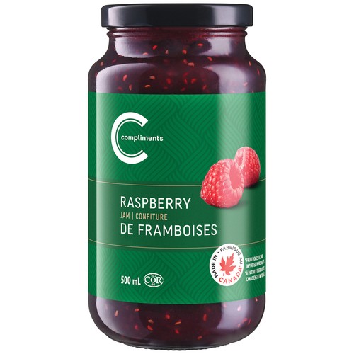 Compliments Jam Raspberry 500 ml
