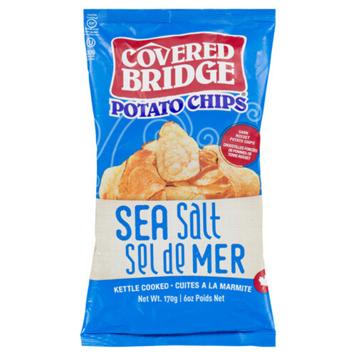 Covered Bridge Gluten-Free Potato Chips Sea Salt 170 g