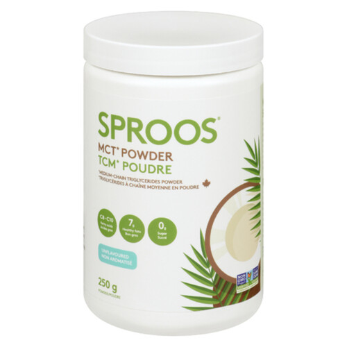 Sproos MCT Powder Unflavoured 250 g