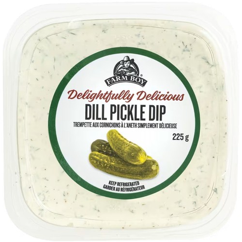 Farm Boy Delightfully Delicious Dip Dill Pickle 225 g