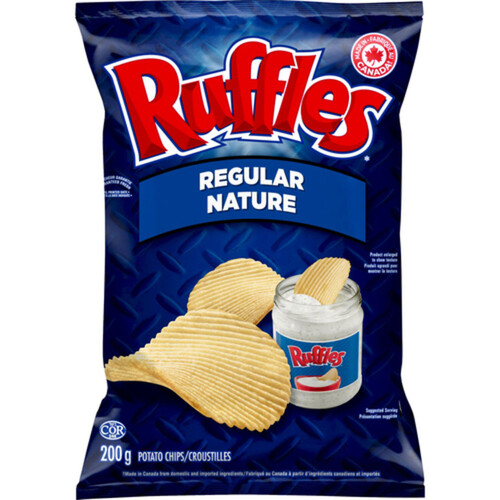 Ruffles Potato Chips Regular 200 g