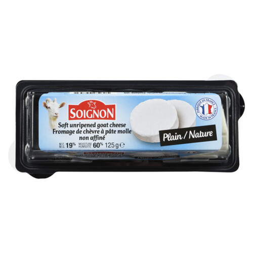 Soignon Plain Goat Cheese 125 g