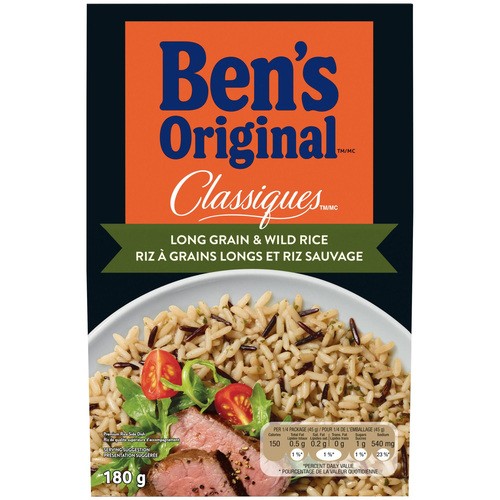 Ben's Original Classiques Long Grain & Wild Rice 180 g