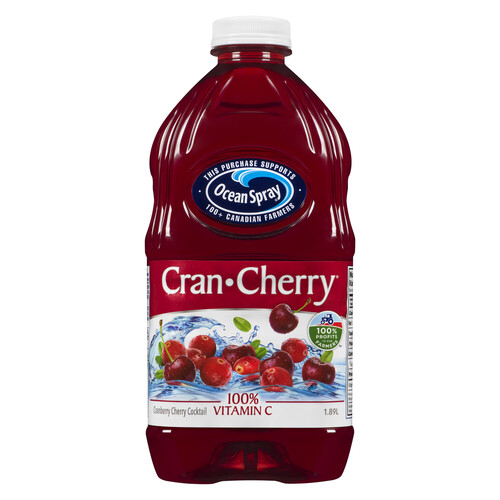 Ocean Spray Cocktail Cranberry Cherry 1.89 L (bottle)