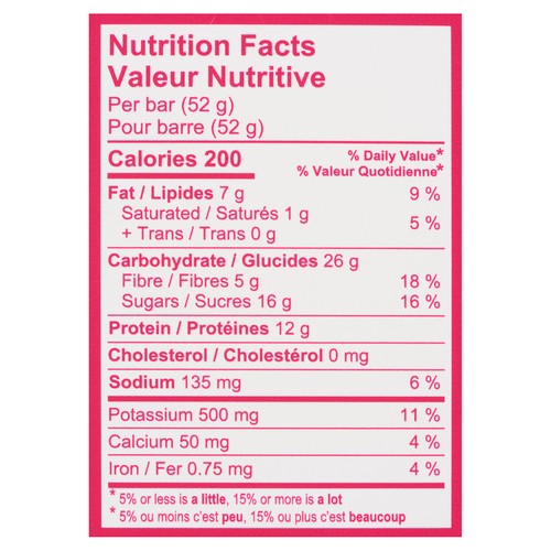 RxBar Protein Bar Peanut Butter & Berries 12 x 52 g