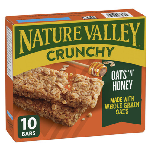 Nature Valley Granola Bars Crunchy Oats 'N' Honey 10 x 23 g