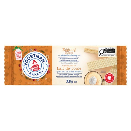 Voortman Wafers Eggnog 300 g