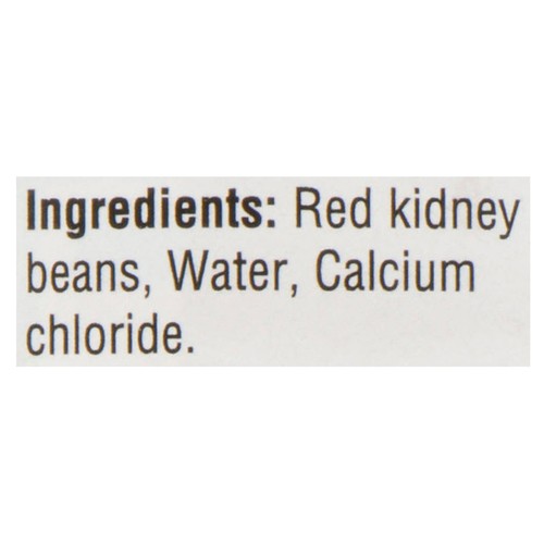 Del Monte Beans No Salt Added Dark Red Kidney 398 ml