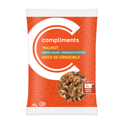 Compliments Walnut Pieces & Halves 100 g