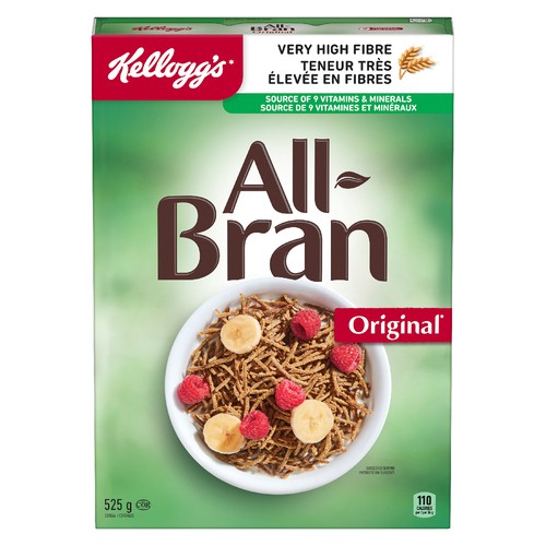 Kellogg's All Bran Cereal Original 525 g