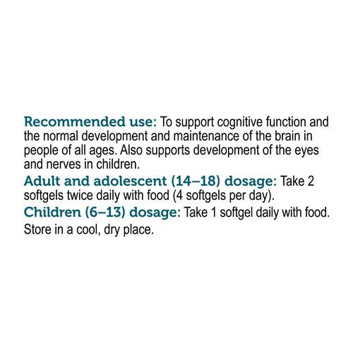 Genuine Health Omega3+ Think Softgels 60 Count
