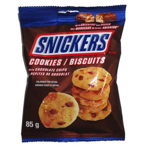 Snickers Cookies with Chocolate Chips 85 g
