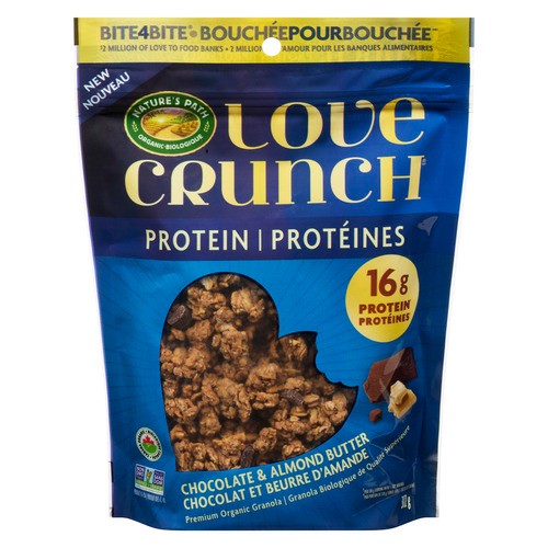 Nature's Path Love Crunch Organic Granola Chocolate And Almond Butter 312 g