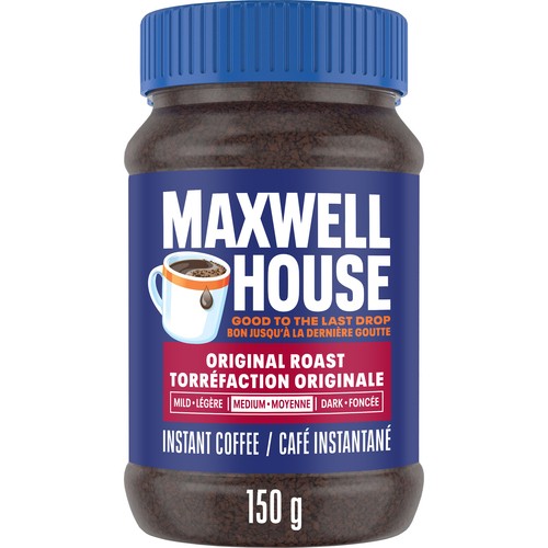 Maxwell House Instant Coffee Original Roast 150 g
