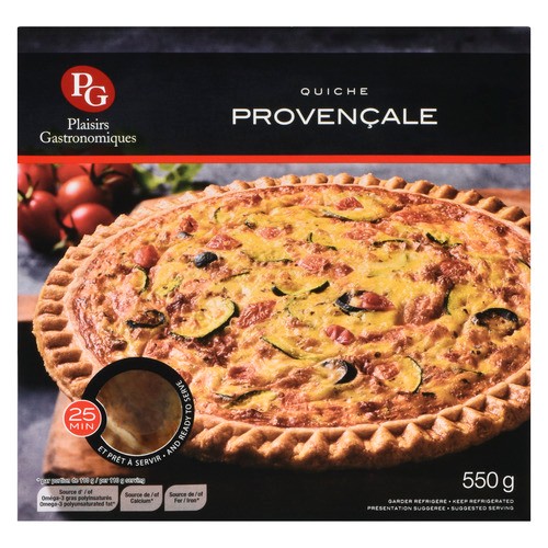 Plaisirs Gastronomiques Quiche Provencal 550 g