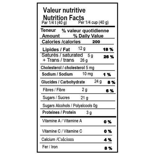 Les Aliments Jardi Chocolate Almonds 120 g 