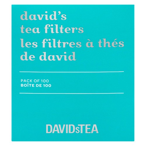 DAVIDsTEA Tea Filters 100 Count