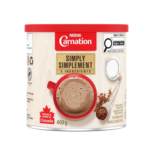 Nestlé Carnation Hot Chocolate Mix Simply 5 Ingredients 400 g