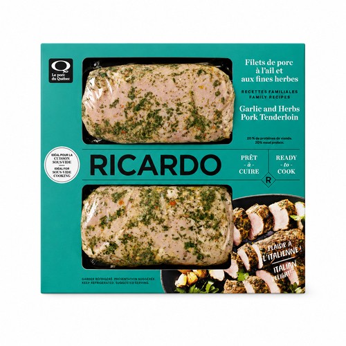 RICARDO Pork Tenderloin Garlic And Herbs 