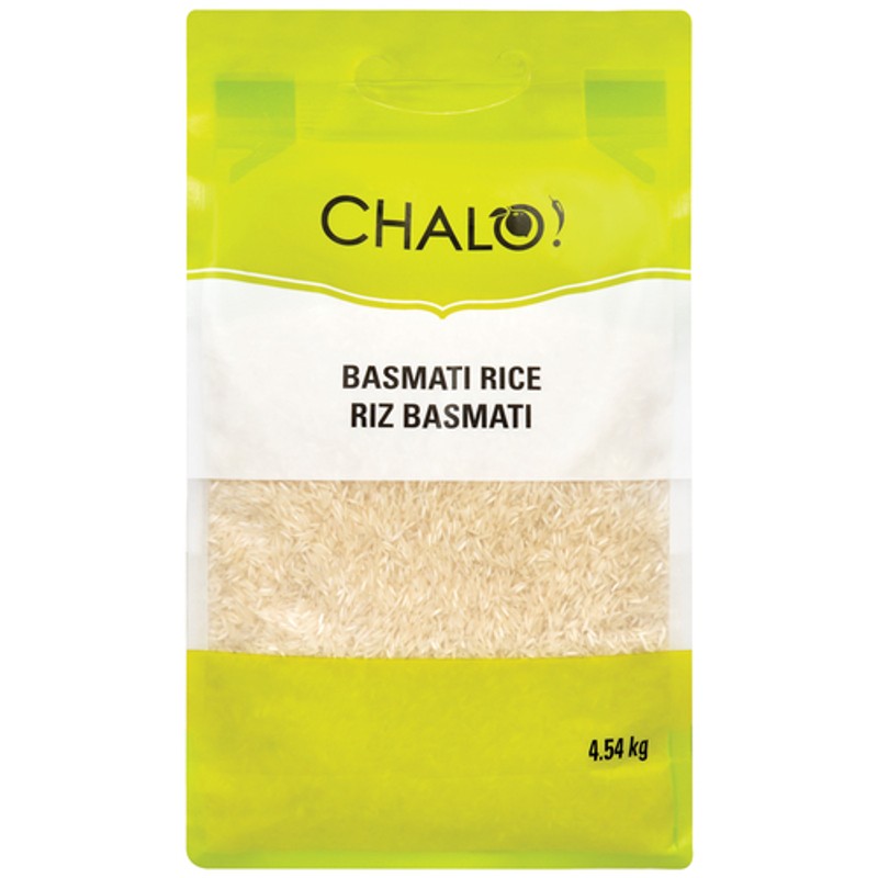 Chalo! Basmati Rice 4.54 kg - Voilà Online Groceries & Offers