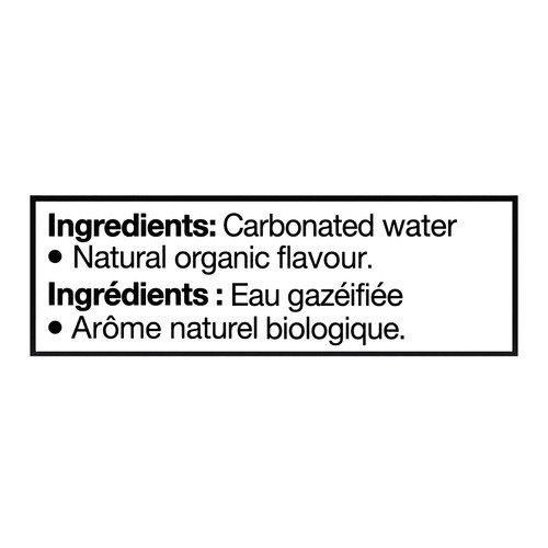 Farm Boy Organic Sparkling Water Orange Vanilla 12 x 355 ml (cans)