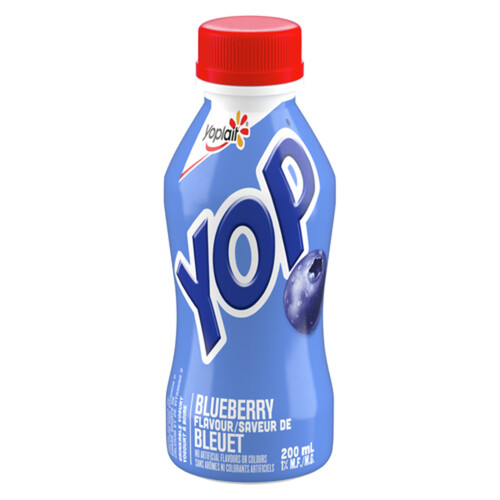 Yoplait Yop Drinkable Yogurt 1% Blueberry 200 ml