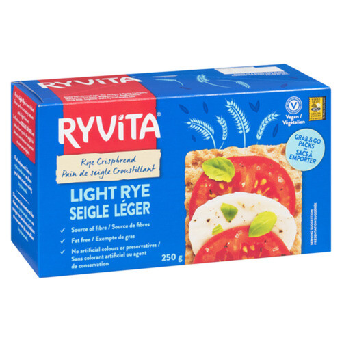 Ryvita Crispbread Light Rye 250 g