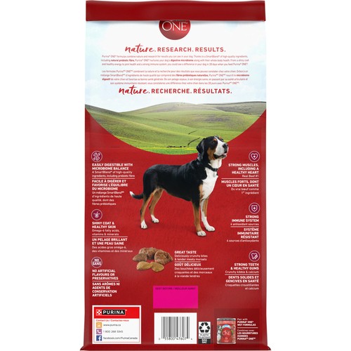 Purina ONE Pet Food Beef Rice 1.72 KG