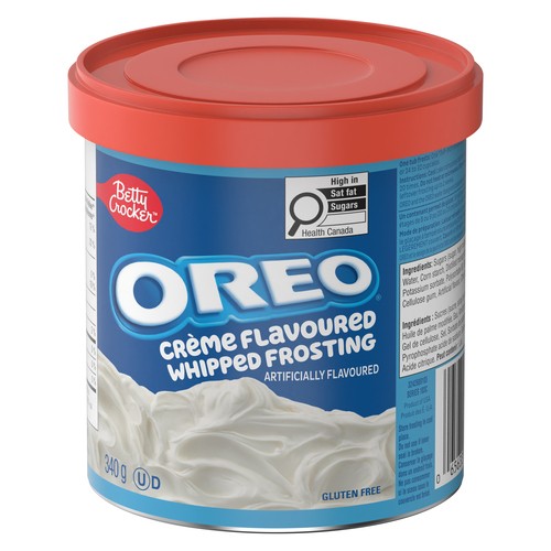 Betty Crocker Gluten-Free Whipped Frosting Oreo Crème 340 g