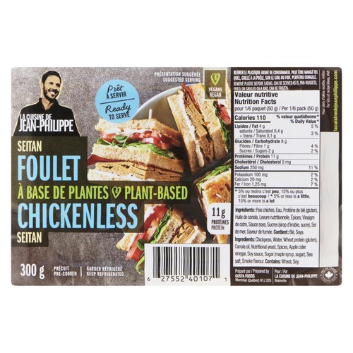 La Cuisine De Jean-Philippe Chickenless Seitan 300 g