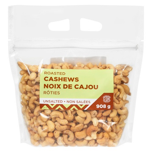 Johnvince Roasted No Salt Cashew 908 g