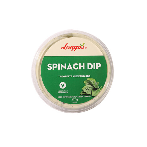 Longo's Vegetarian Spinach Dip 454 g