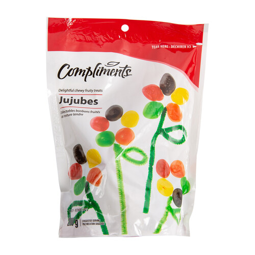 Compliments Candy Jujubes 200 g