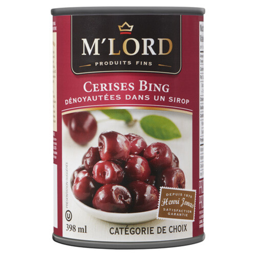 M'Lord Bing Cherry Pitted In Syrup 398 ml