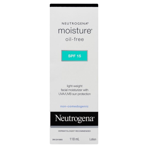 Neutrogena Moisture SPF15 Facial Moisturizer 118 ml