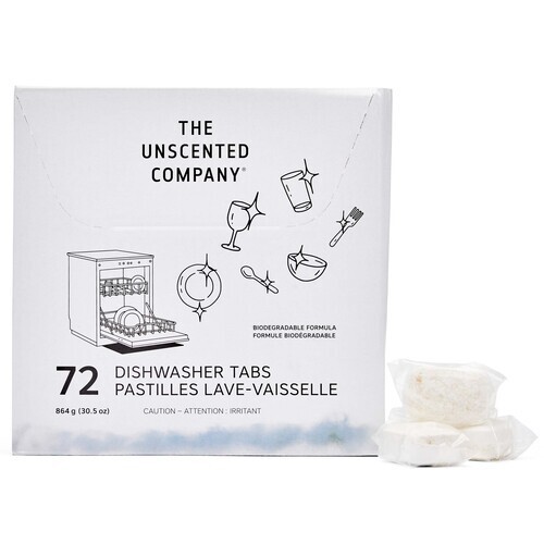 The Unscented Company Dishwasher Tabs 72 Count