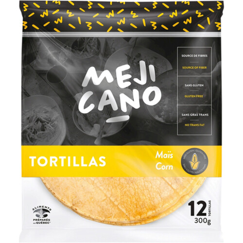 Mejicano Tortillas Corn 6 Inches 300 g