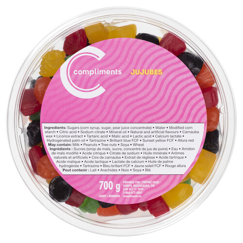 Compliments Jujubes 700 g