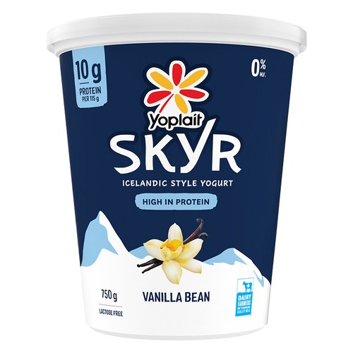 Yoplait Skyr Yogurt Vanilla Bean 750 g
