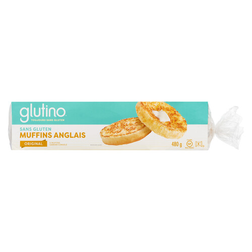 Glutino Gluten-Free Frozen English Muffins Original 480 g