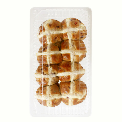 Hot Cross Buns 8 Pack 430 g