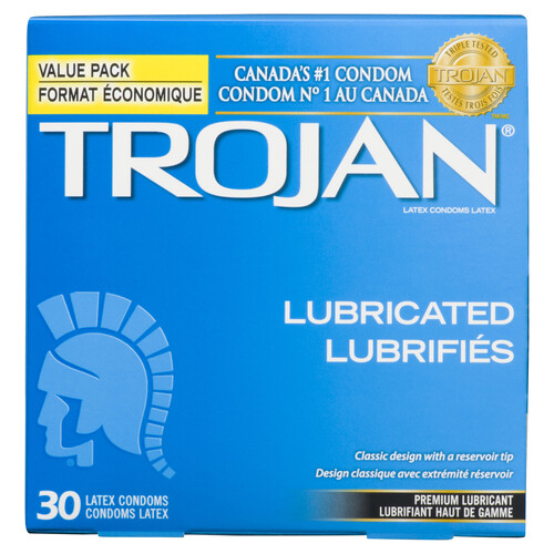 Trojan Lubricated Condoms 30 Count