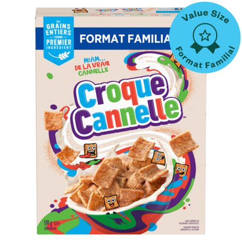Cinnamon Toast Crunch Cereal Whole Grains Family Size 591 g