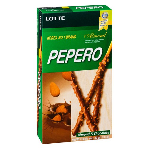 Lotte Pepero Cookies Almond & Chocolate 32 g