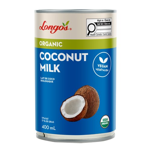 Longo's Organic Canned Coconut Milk 400 ml