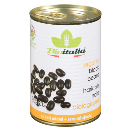 Bioitalia Organic Beans Black 398 ml