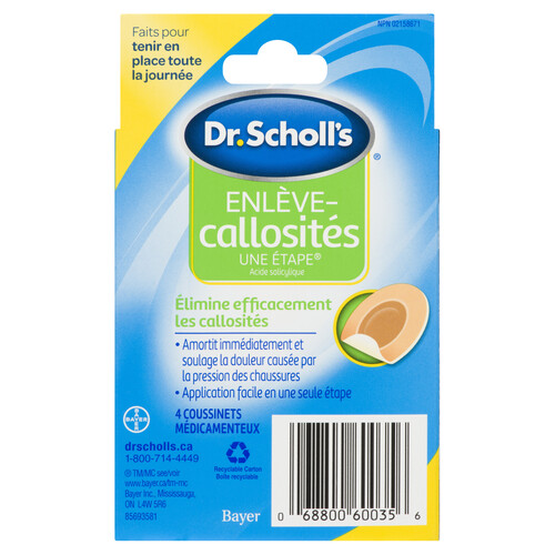 Dr. Scholl's One Step Callus Remover 4 EA