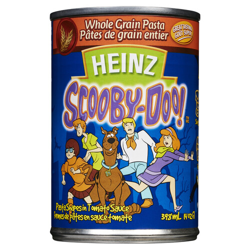 Heinz Scooby-Doo Shaped Pasta Whole Grain 398 ml