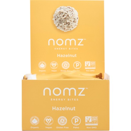 Nomz Gluten-Free Organic Energy Bites Hazelnut 40 g