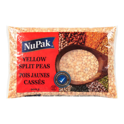 Nupak Yellow Split Peas 900 g